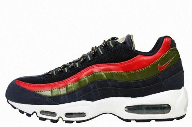 Nike Air Max 95 'Dark Obsidian/Scenery Green' 2008 Comfortable Running