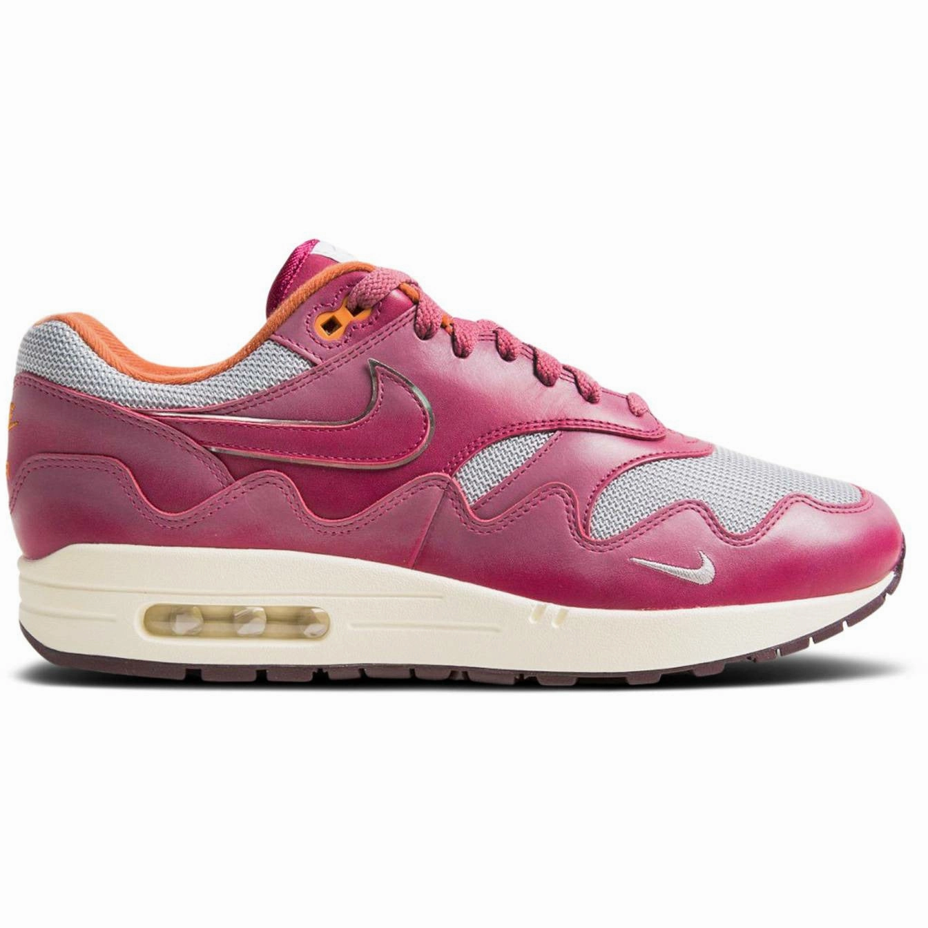 Refined Ease Patta X Air Max 1 "Waves" (Maroon) (2021)