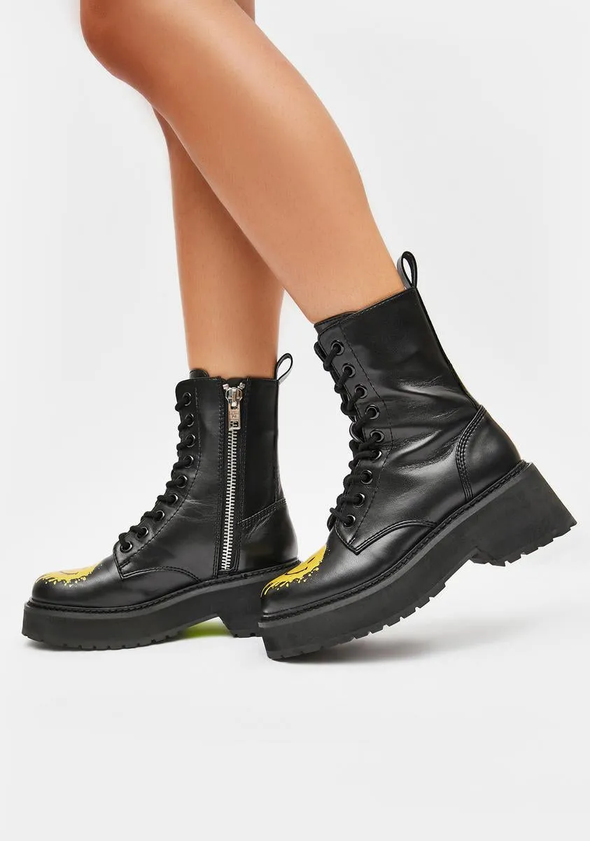 New Attitude Combat Boots