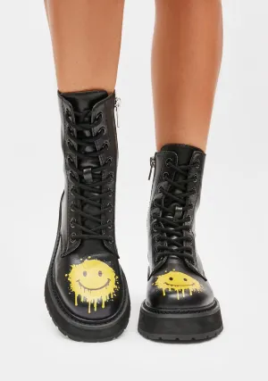New Attitude Combat Boots