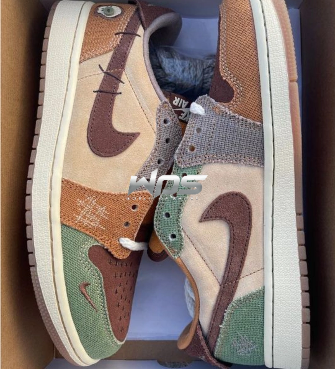 Jordan 1 low "Voodoo" Well Cushioned