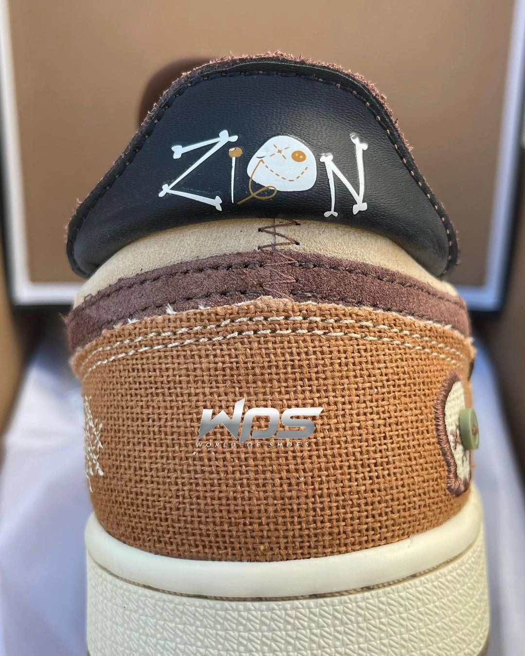 Jordan 1 low "Voodoo" Molded Heel Cup Cushioned Midsole