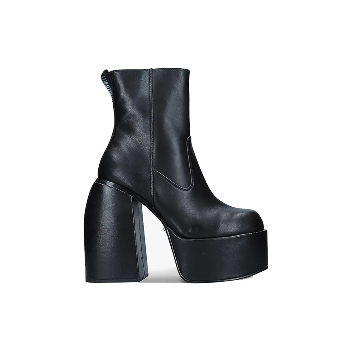 NIELS Block Heel Platform Ankle Boots
