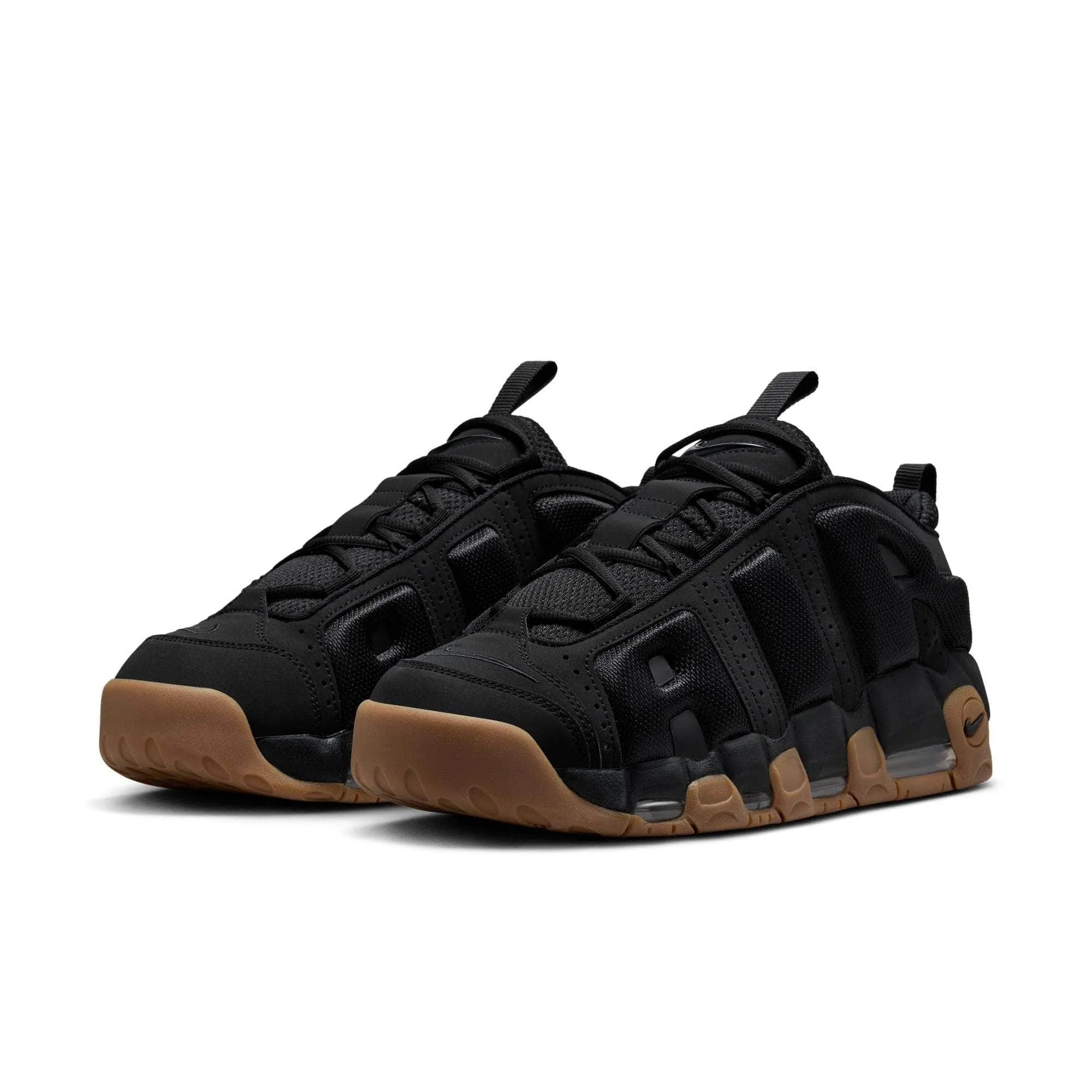 Nike Air More Uptempo Low "Black Gum" - Men's