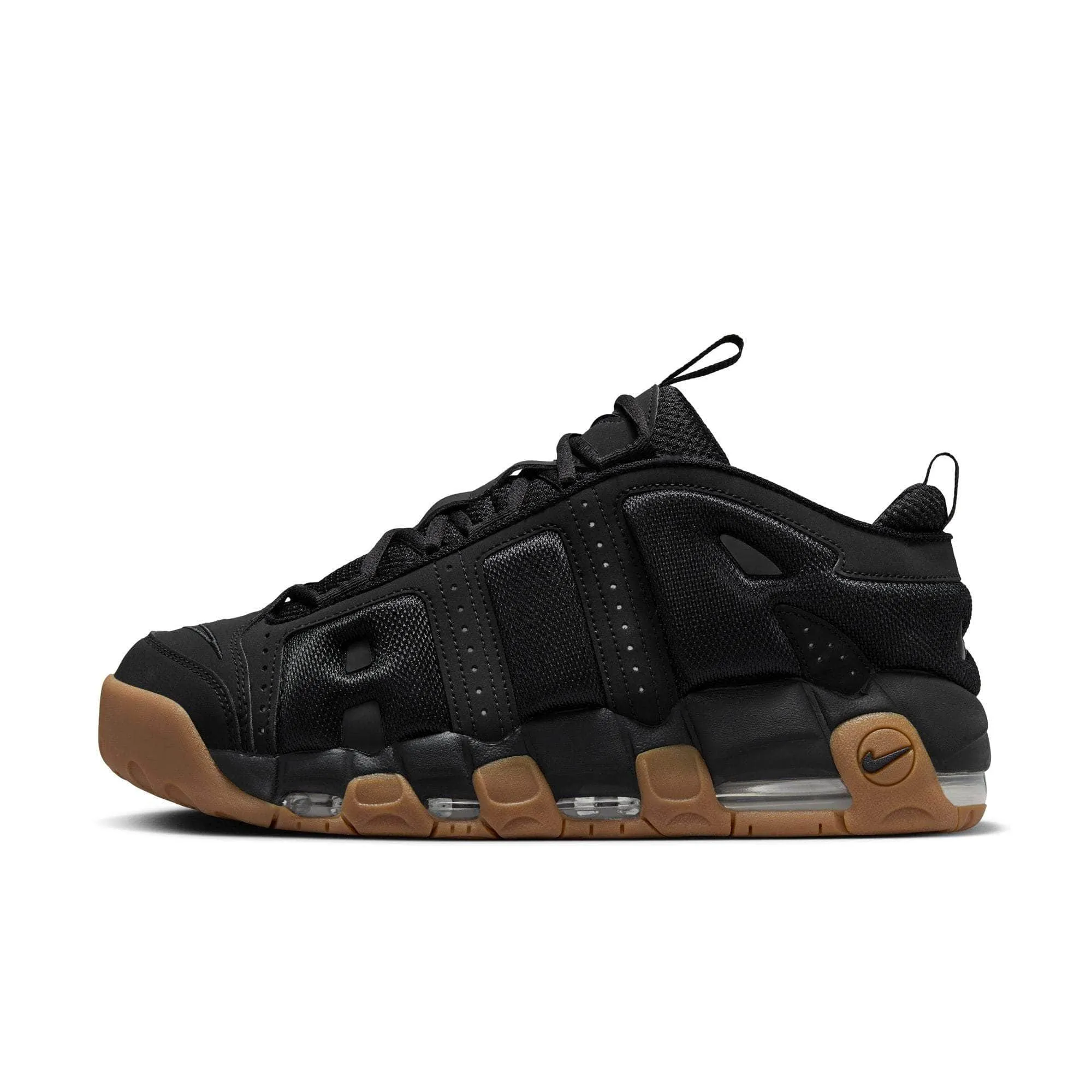 Nike Air More Uptempo Low "Black Gum" - Men's