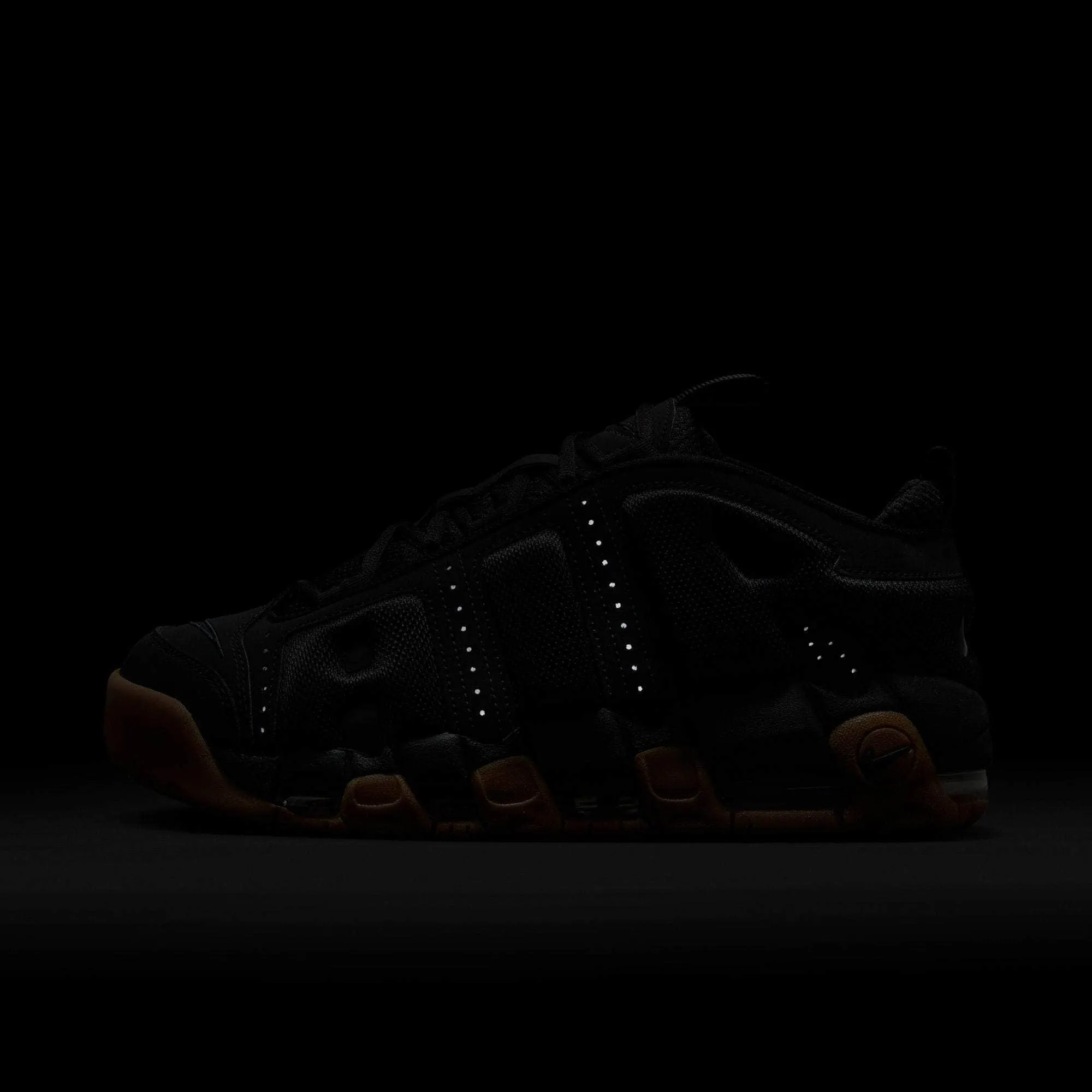 Nike Air More Uptempo Low "Black Gum" - Men's