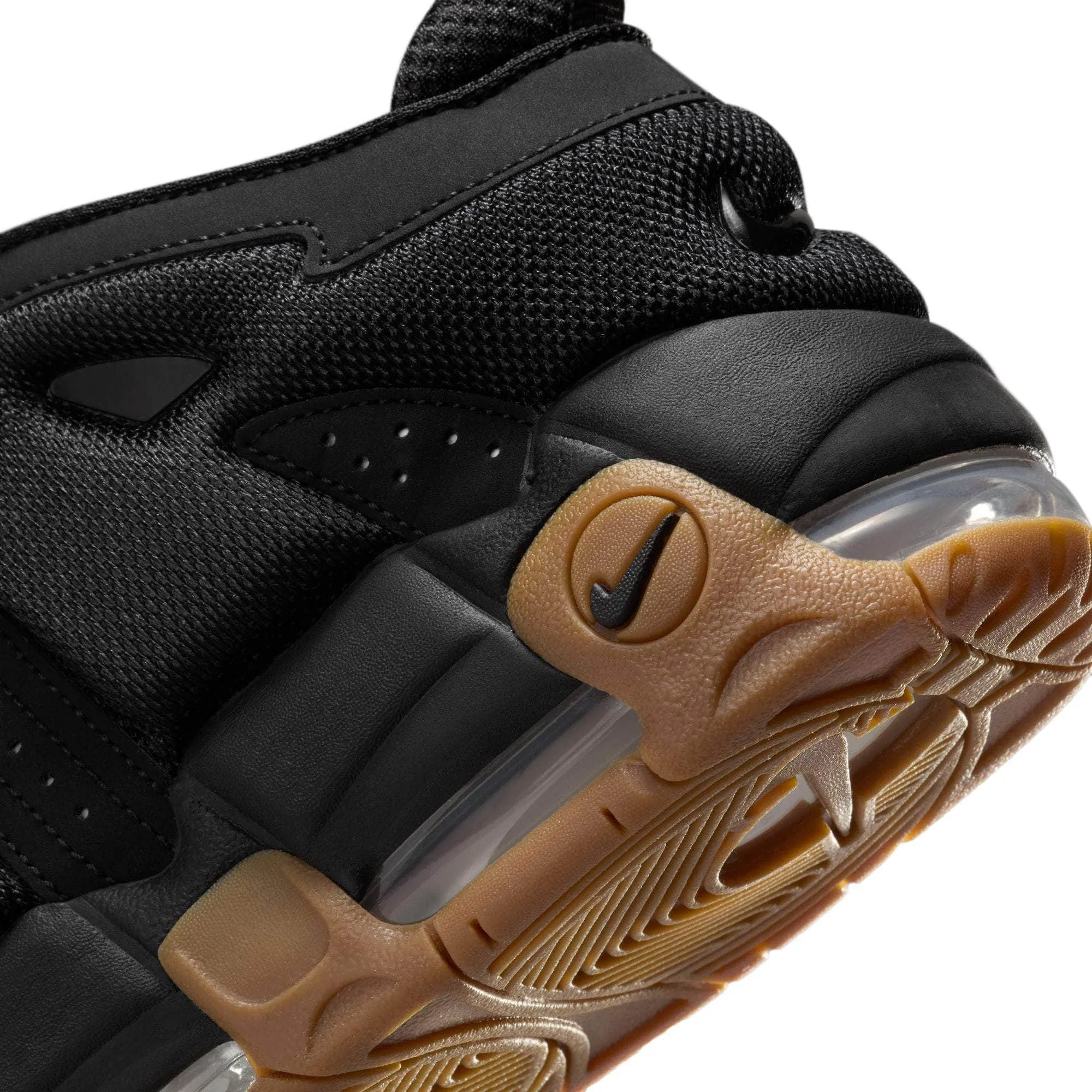Nike Air More Uptempo Low "Black Gum" - Men's