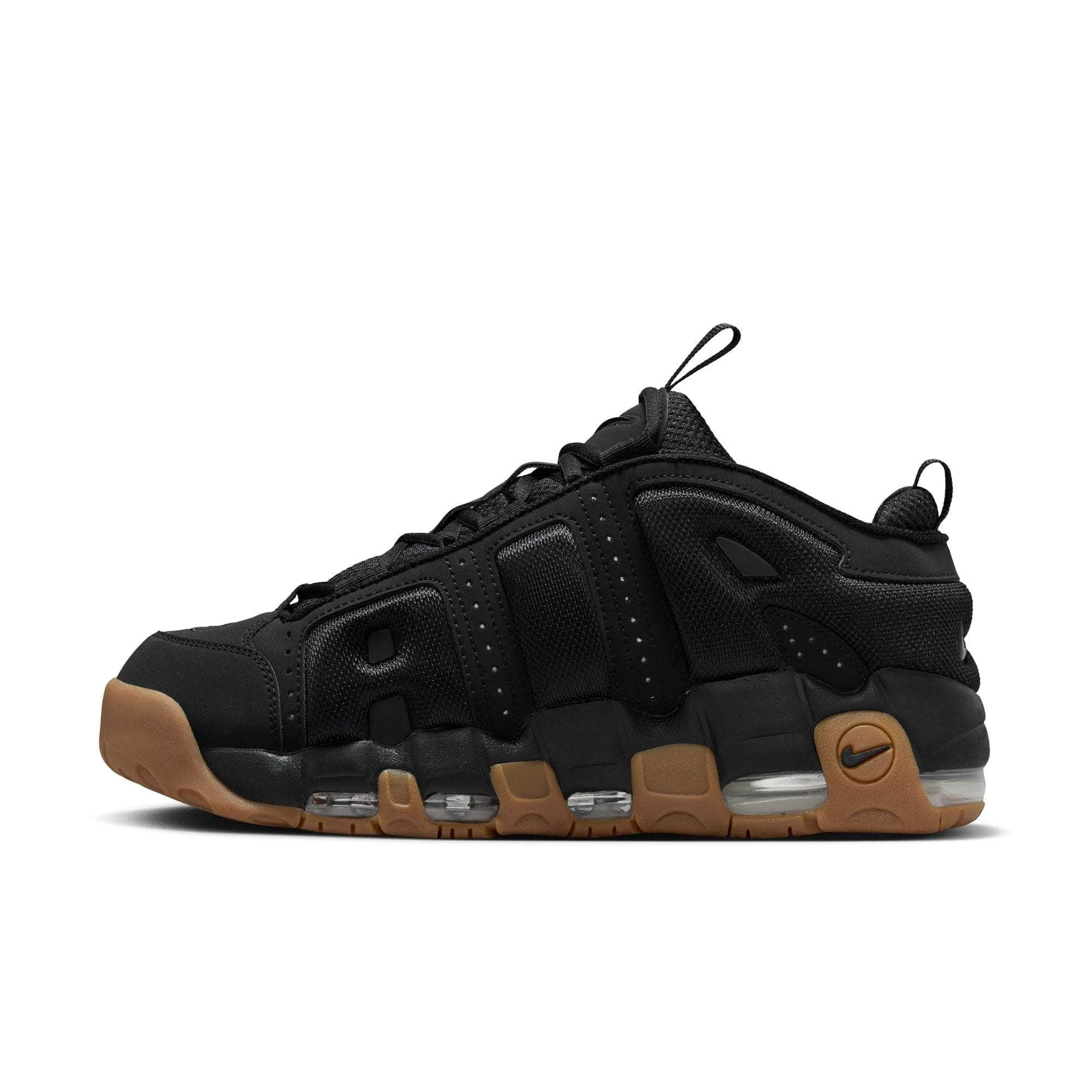 Nike Air More Uptempo Low "Black Gum" - Men's