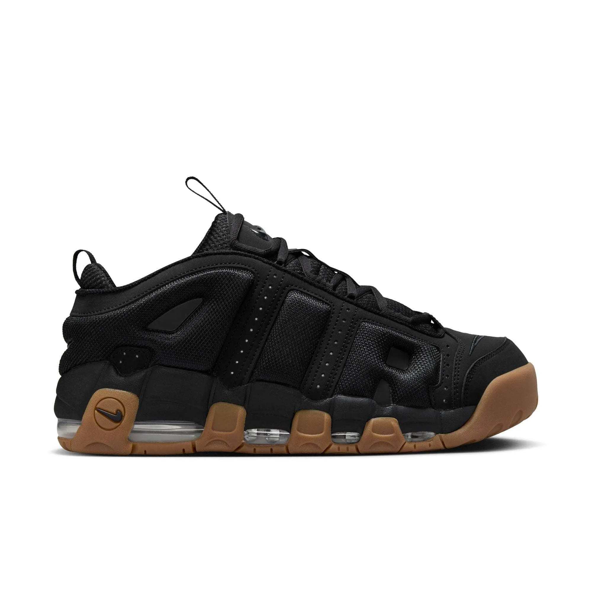 Nike Air More Uptempo Low "Black Gum" - Men's