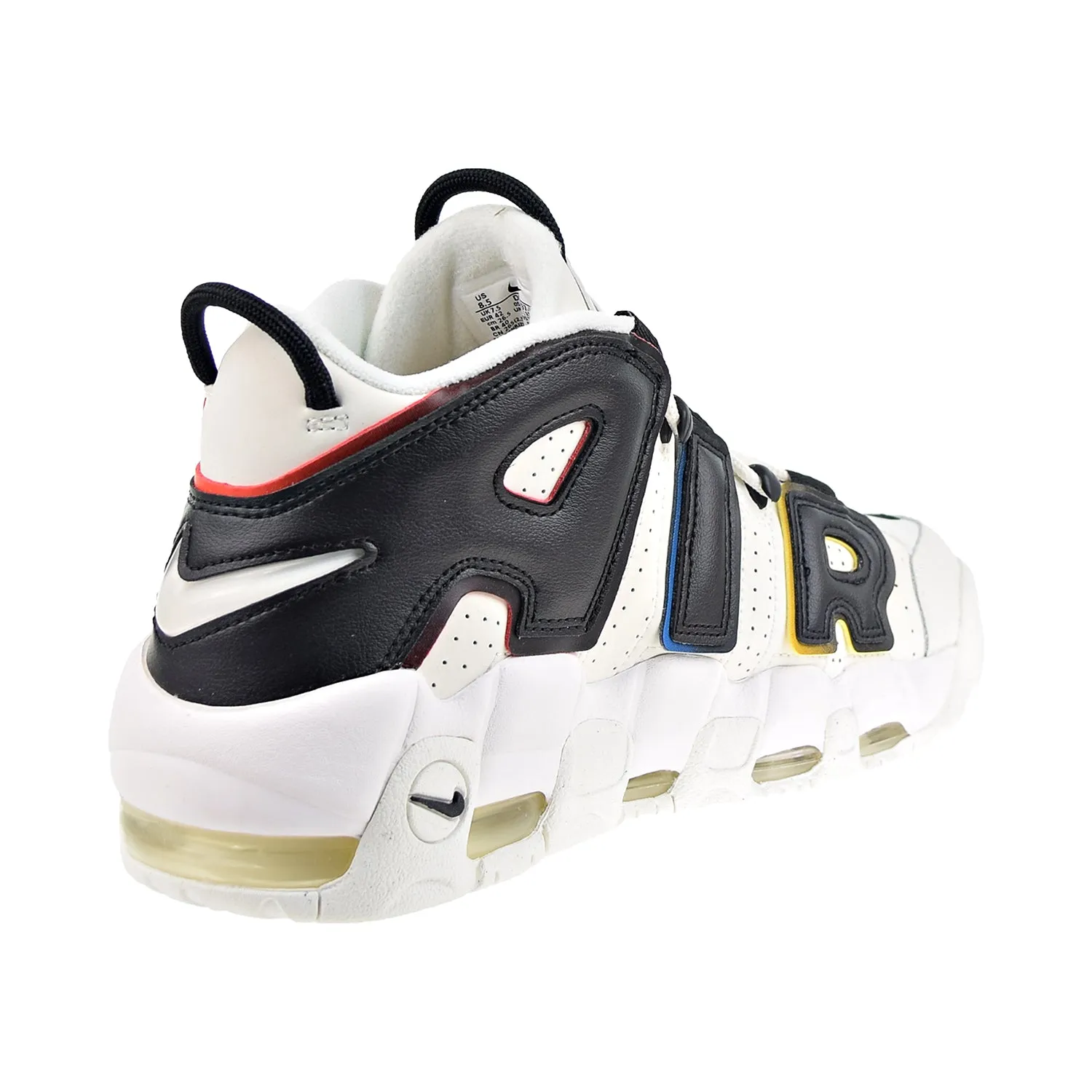 Nike More Uptempo '96 Men's Shoes Sail/Black-Sail-Team Orange