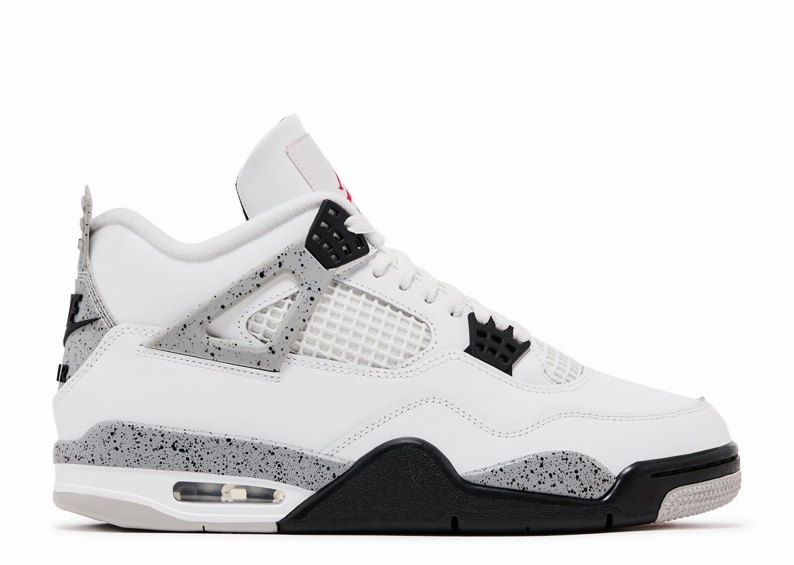 Padded Tongue Air Jordan 4 Retro OG "White Cement" 2025 (Myrtle Beach Location)