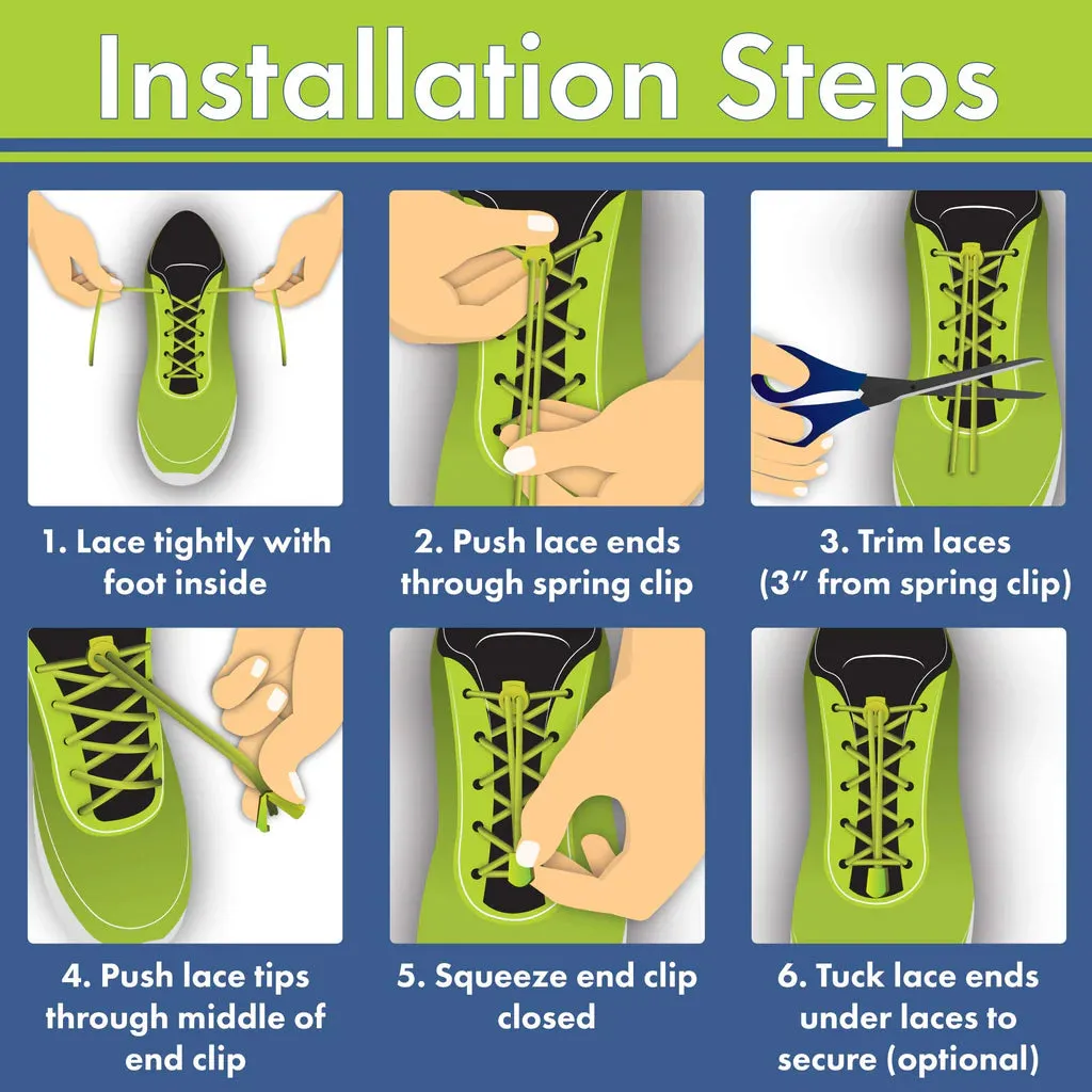 No Tie Shoelace
