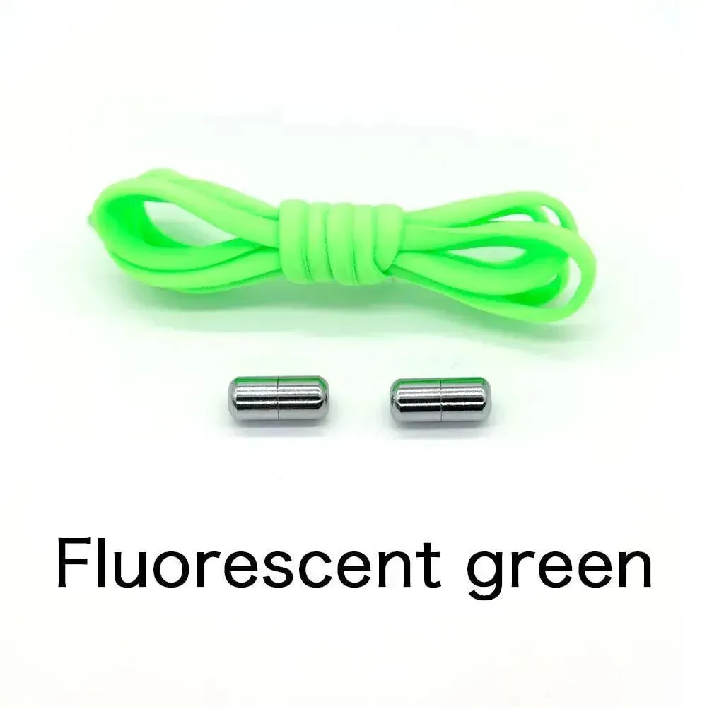 No Tie Shoelaces With Metal Lock