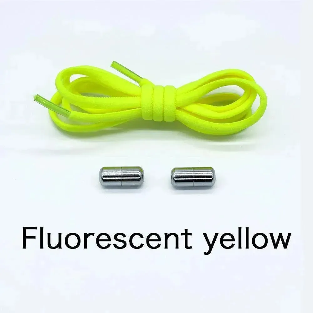 No Tie Shoelaces With Metal Lock