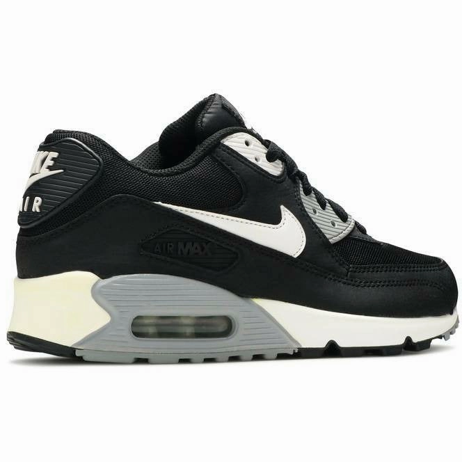 Airflow Channeling Neutral Stance Platform Air Max 90 Essential "Black Wolf Grey" (Wmns)