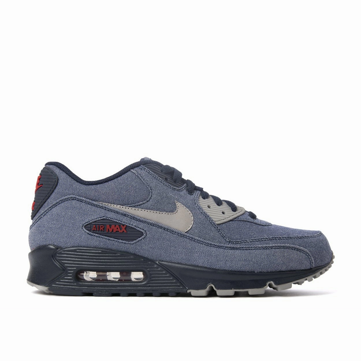 Air Max 90 Classic "Denim Collection" (2010) Shock Dispersing Hexagons Dynamic Heel Cup