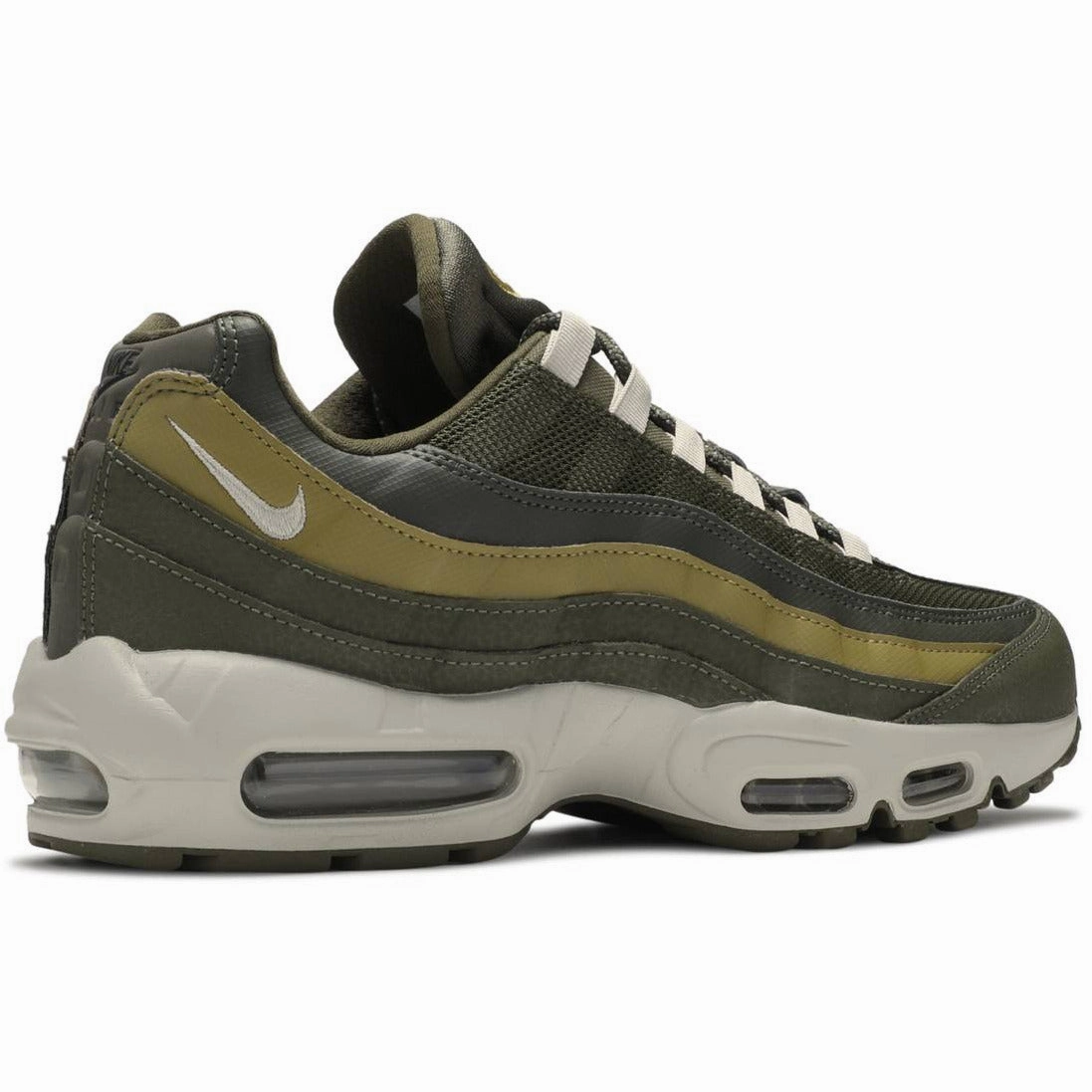 Air Max 95 Essential ??Olive Canvas" (2019) Performance Fit Supportive Heel Counter