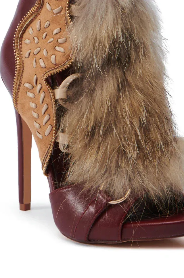 North Pole Ankle Boot Heels