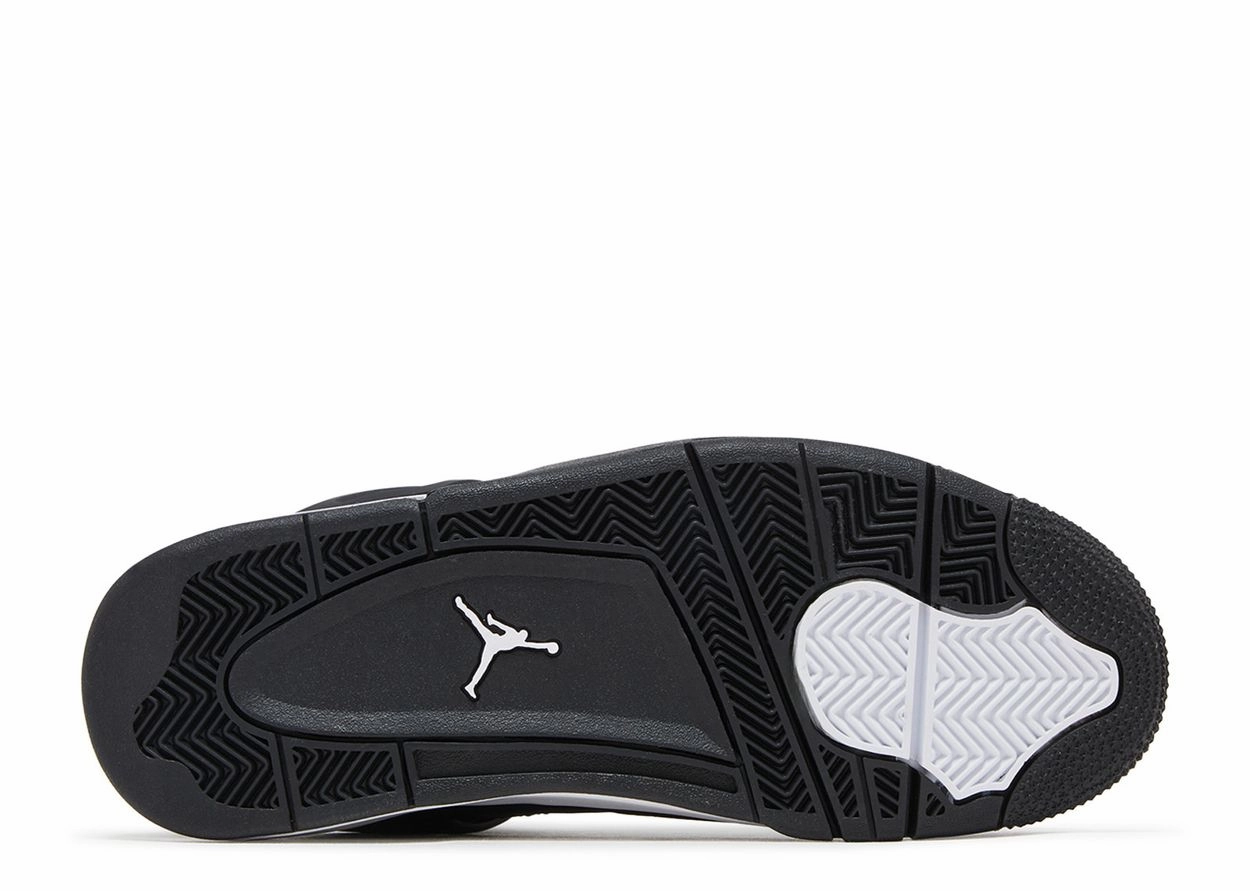 Air Jordan 4 Retro "White Thunder" (2024) sandy shoes