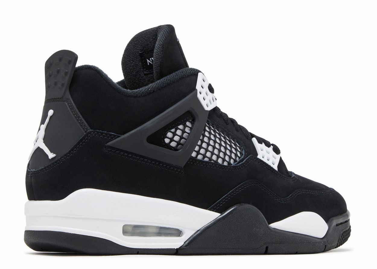 Air Jordan 4 Retro "White Thunder" (2024) Cross-trainer simple design shoes