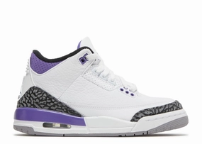 Hot weather running Air Jordan 3 Retro GS "Dark Iris" (Myrtle Beach Location)