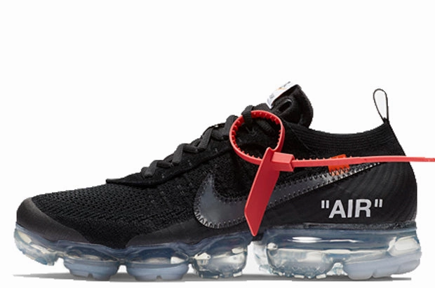 running in a half - marathon shoes vegan running option Nike Air Vapormax x Off White 'Black'