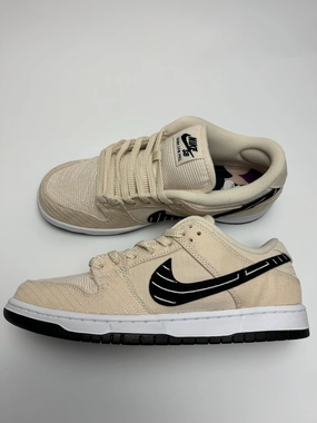 Nike SB Dunk Low "Albino & Preto" Fabric Upper