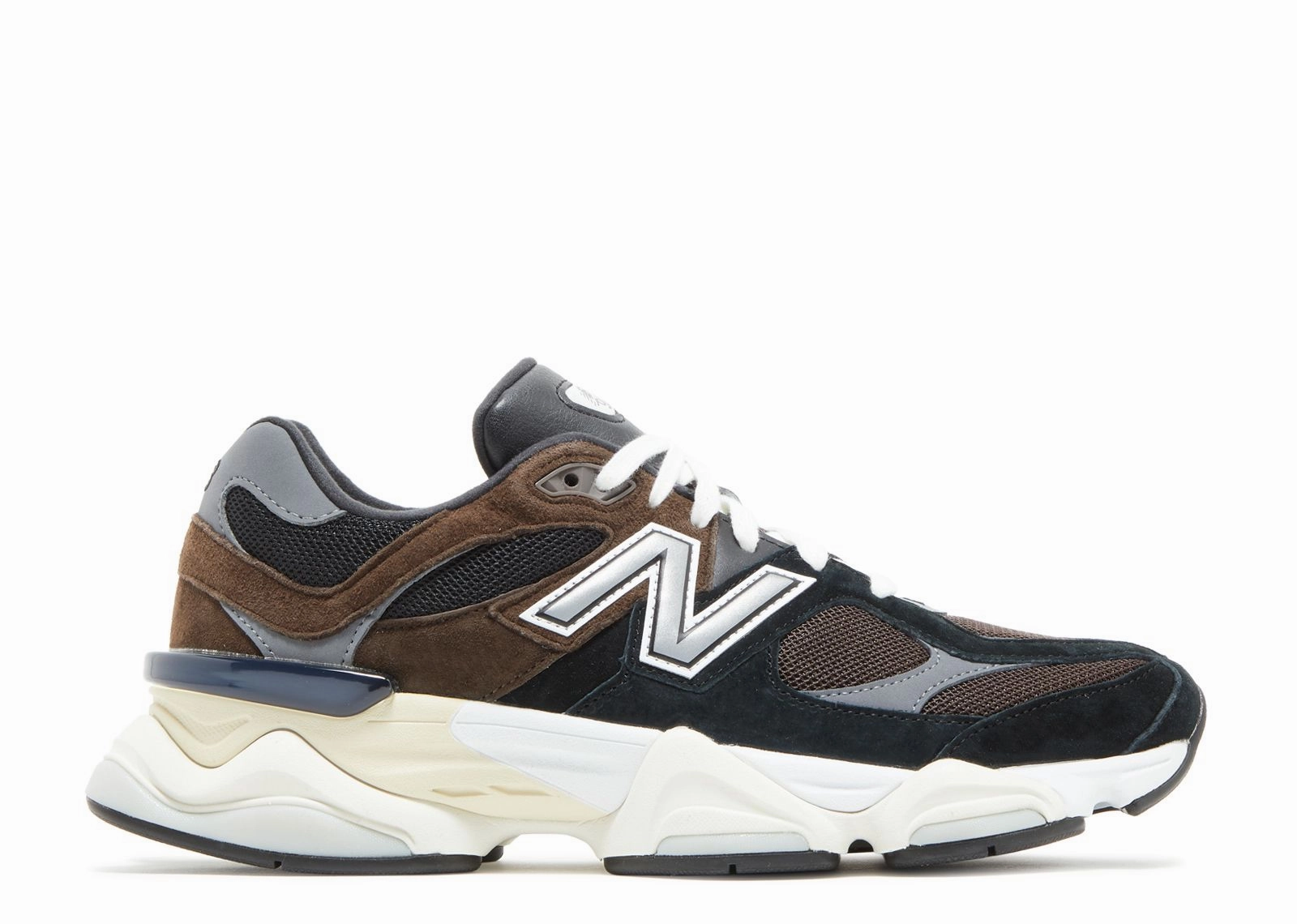 New Balance 9060 Brown Black Sneaker Style Sculpted wear