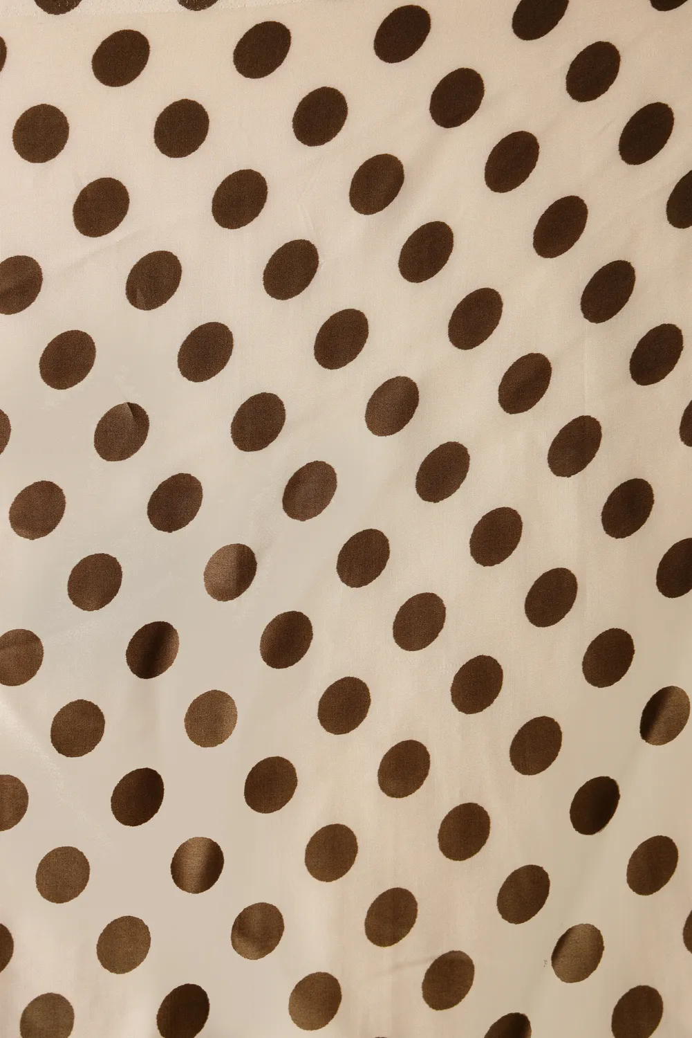 Olive Polka Print Saree