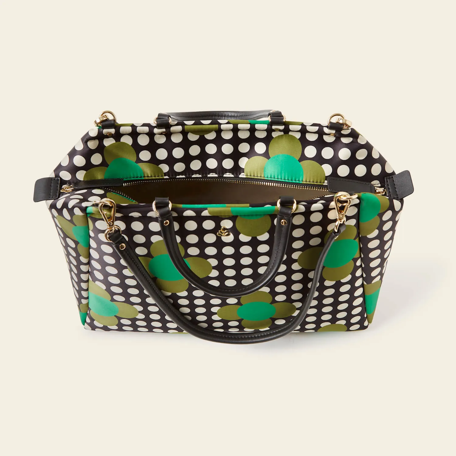Opera Big Tote - Jewel Flower Polka Dot
