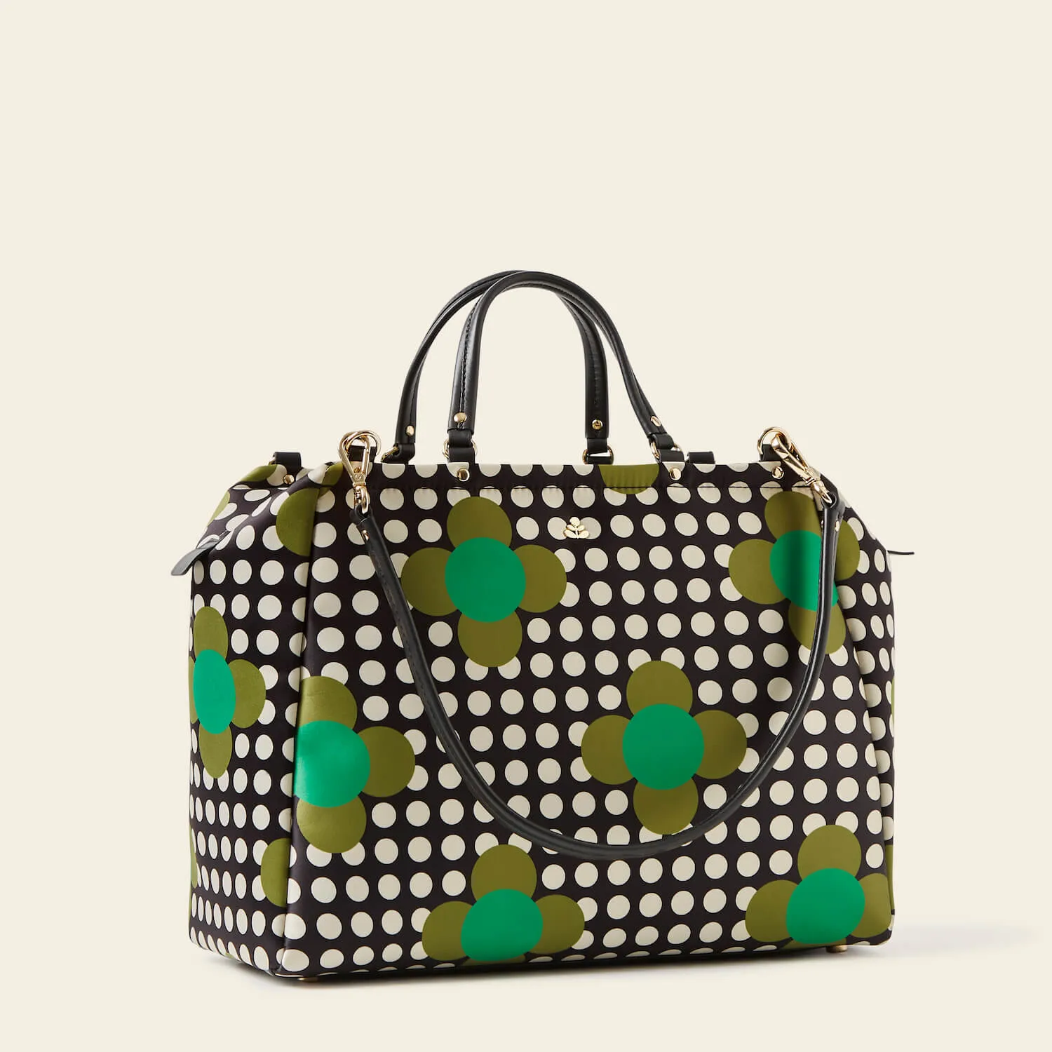 Opera Big Tote - Jewel Flower Polka Dot