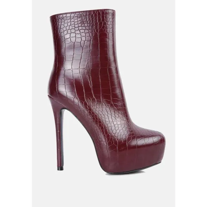 Orion High Heeled Ankle Boot