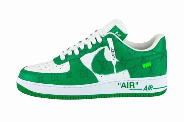 Sneaker Collections AF1 x OW by Virgil - Green Customs