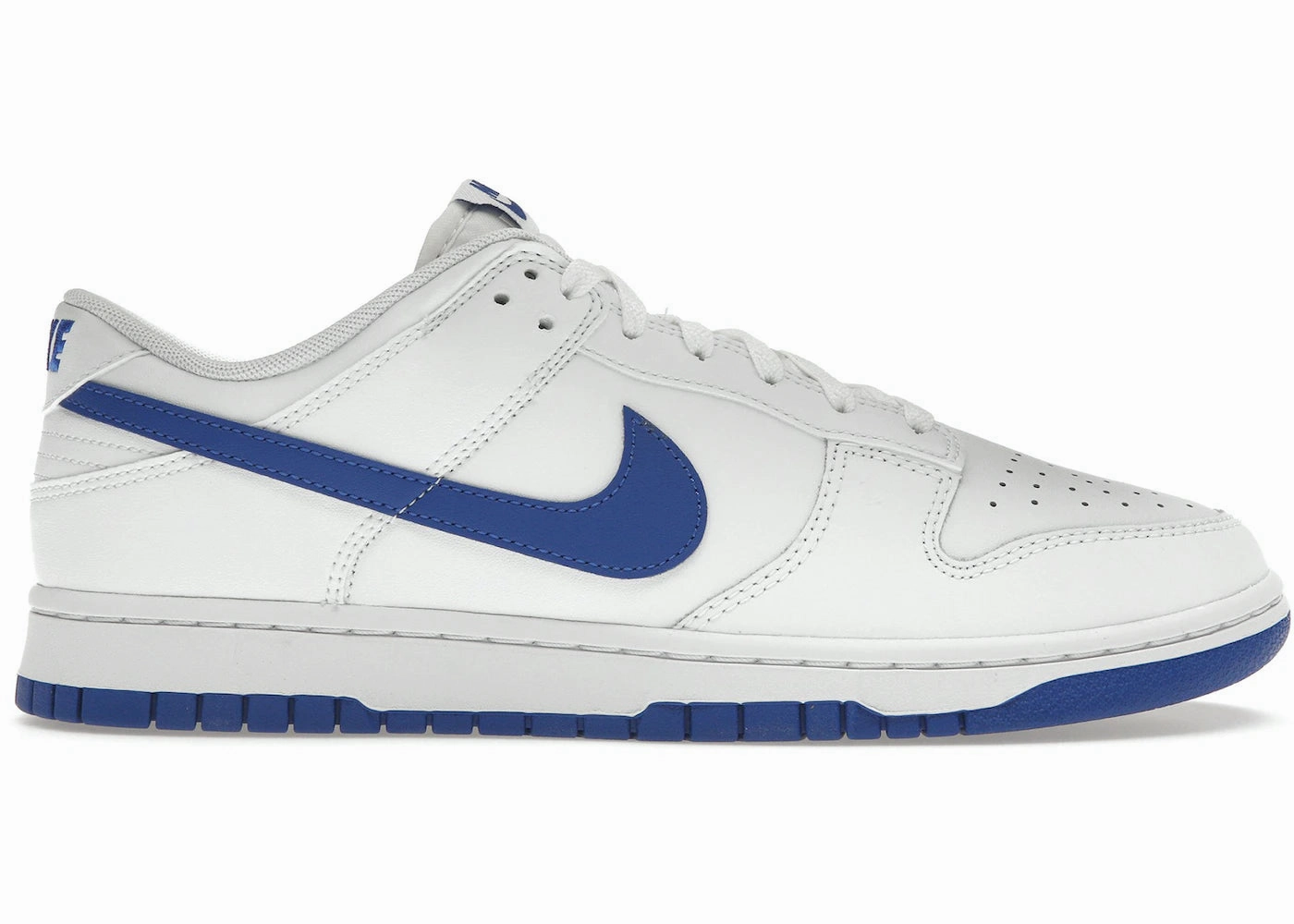 Nike Dunk LowWhite Hyper Royal ultra - marathon running shoes stretchy - material shoes