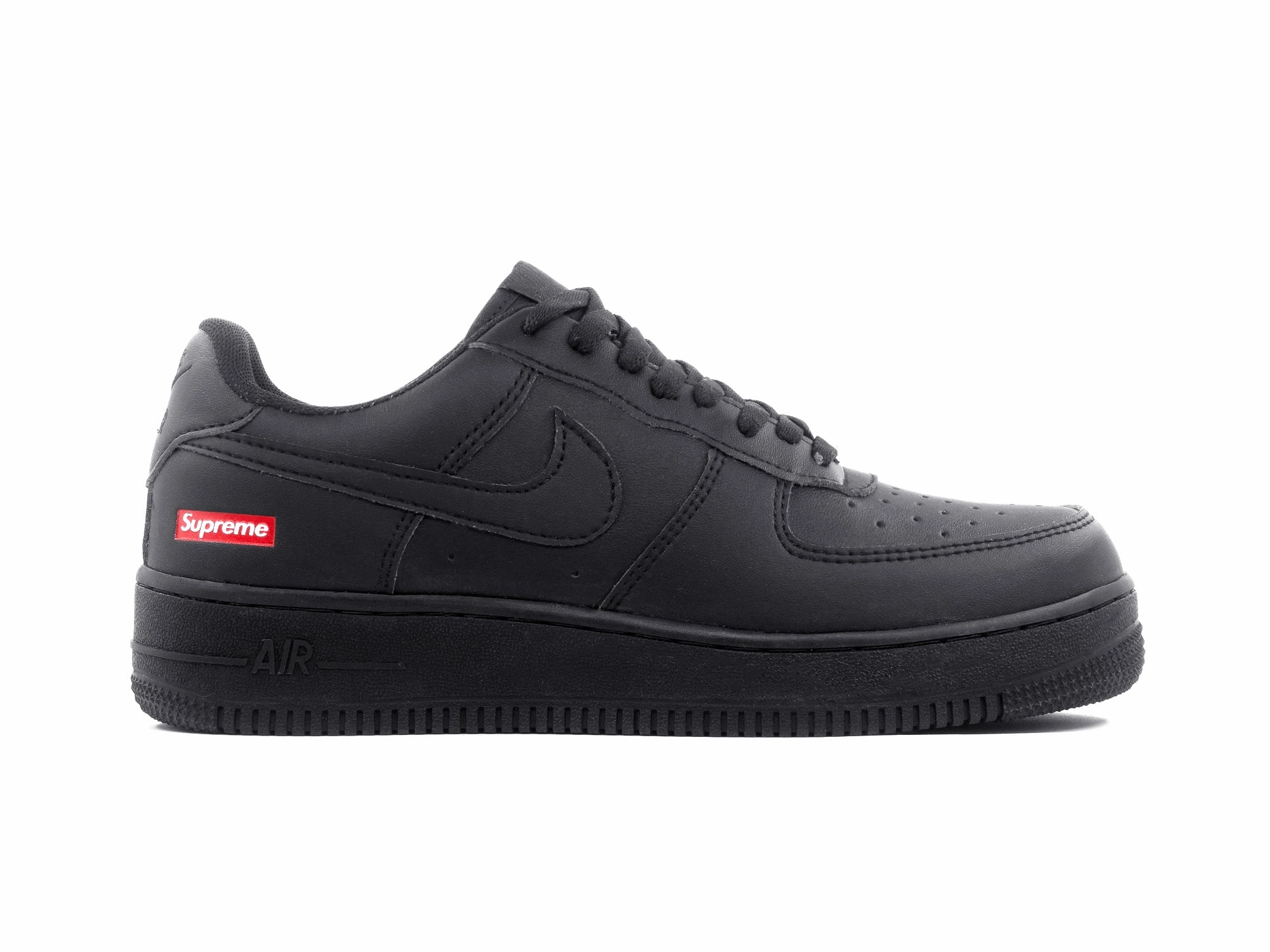Tenis Air Force 1 Negro Supreme 1.1 Premium No Seam Interior
