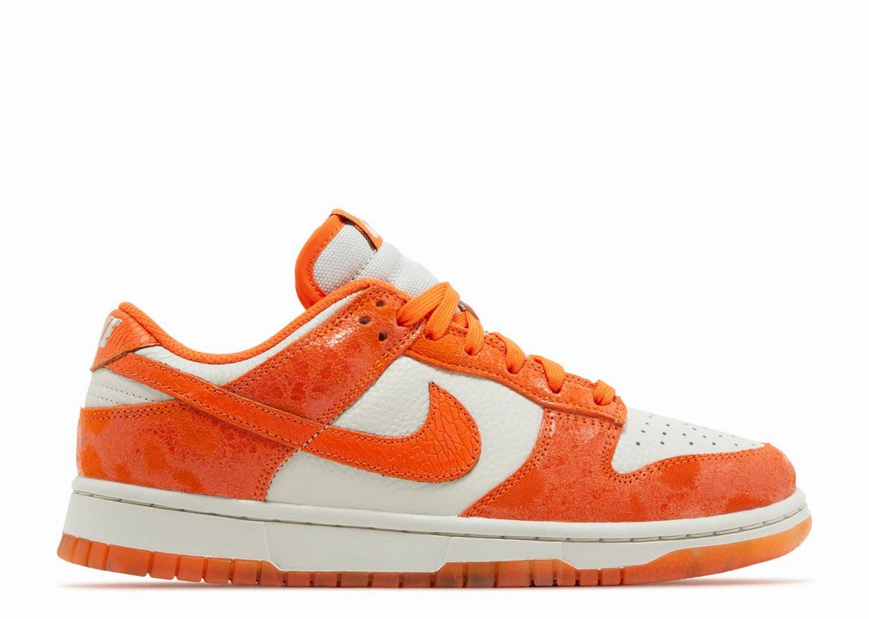 racing footwear Nike Dunk Low Cracked Orange (W)