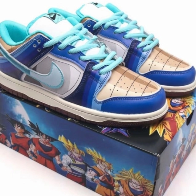 DRAGON BALL CUSTOME anti - odor running gear diabetic running shoes