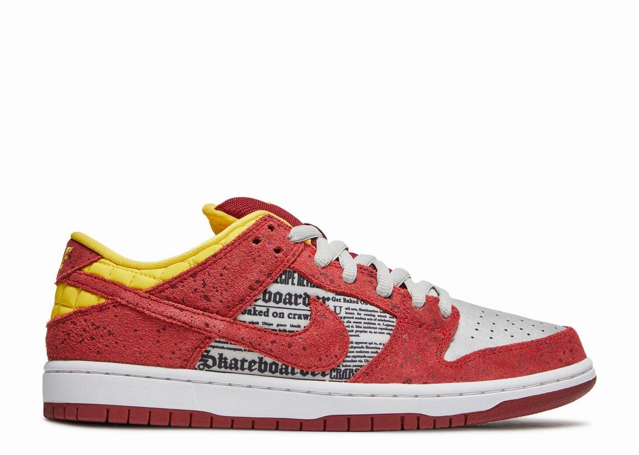 rocker - sole shoes sustainable production shoes Nike SB Dunk Low PRM Rukus Crawfish (Preowned)