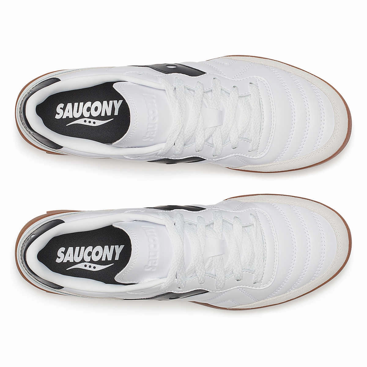 Saucony 586i 'White/Black' amateur joggers' shoes low-top