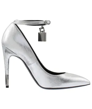 Padlock Charm Leather Pumps
