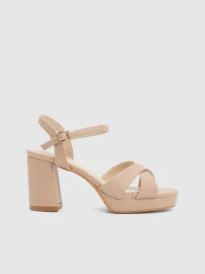 Pat Heel Sandals