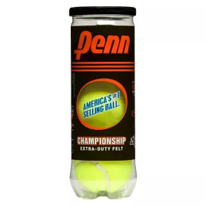 Penn Championship Tennis Balls - 3pk