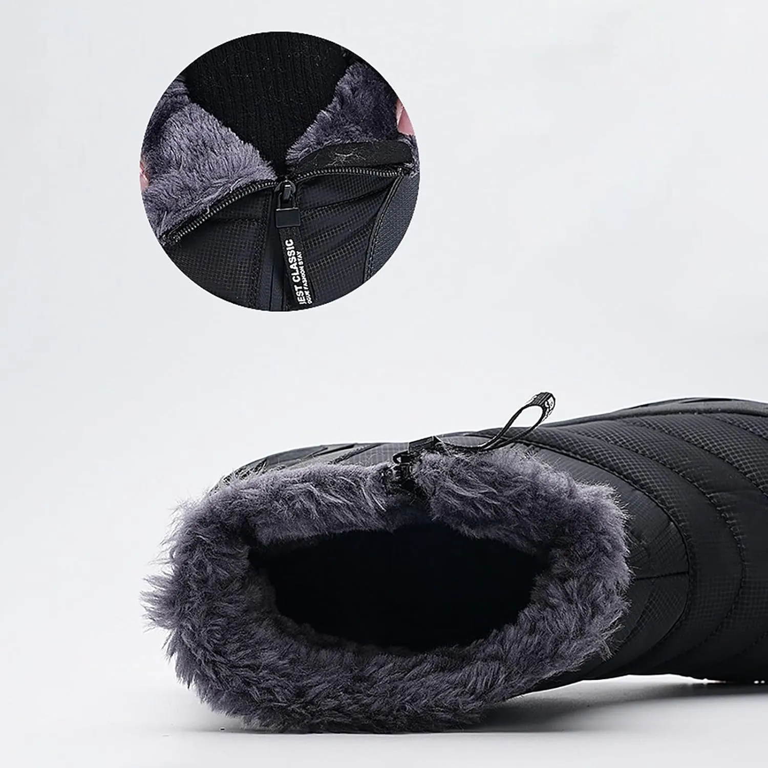 peqiut Womens Snow Boots Winter Snow Shoes Non Slip Leisure Ankle Boots Walking Sports Booties with Arch Support Comfort