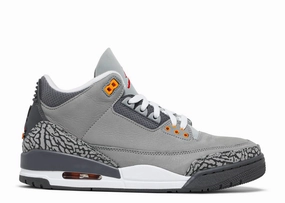 Back Heel Hiking Companion Jordan 3 Retro Cool Grey (Preowned size 9.5)