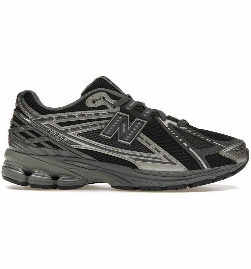 New Balance 1906RPhantom Dark Grey Metallic Silver Stabilizing Shank Moisture Wicking Liner