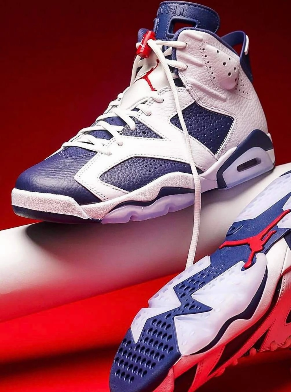 Adaptive Flex Notches Reliable Traction Jordan 6 Retro Olympic London