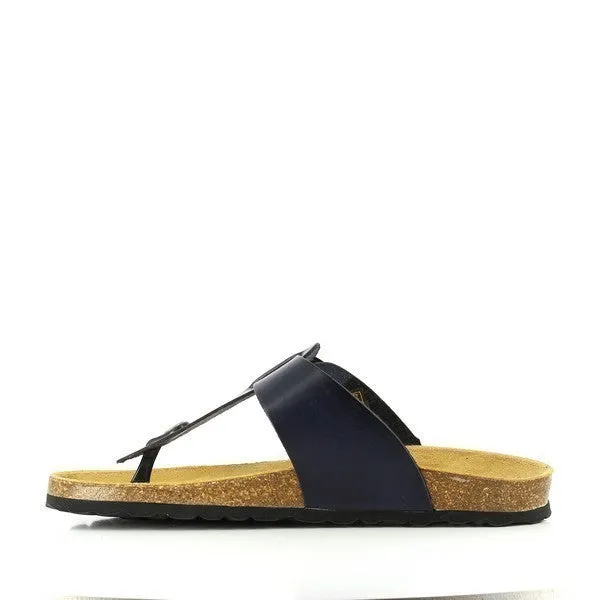 Plakton 100012 Navy Thong Sandals