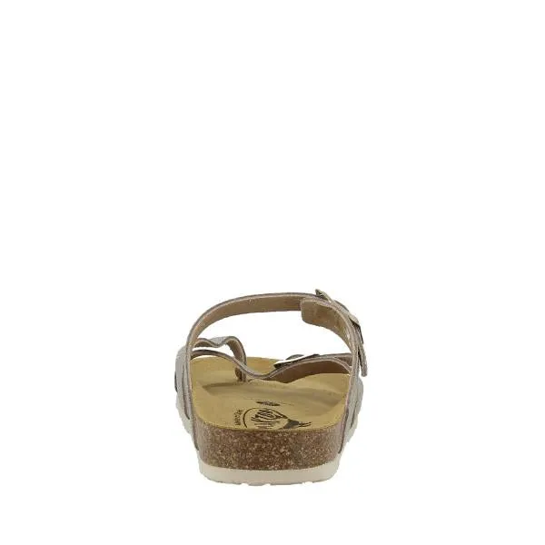 Plakton 181032 Silver Thong Sandals