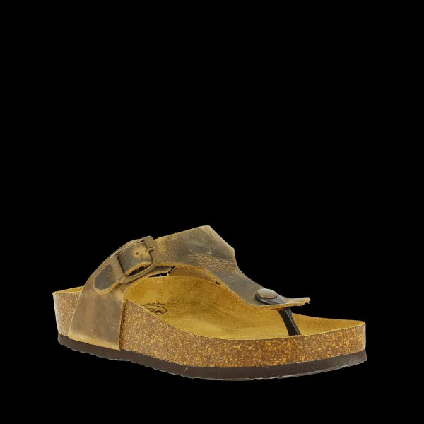 Plakton 341671 Beige Thong Sandals