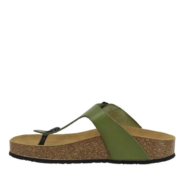 Plakton 341671 Malabo Green Thong Sandals